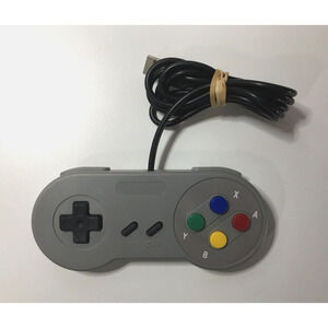 Super Nintendo SNES Style USB PC & MAC Computer Pad Controller Gamepad - Tested